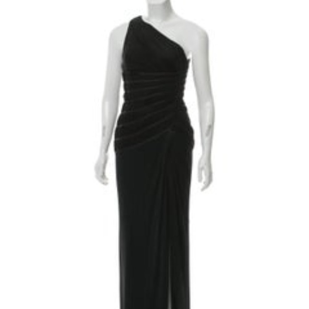 VERSACE Silk-Blend Maxi Dress Size: US2, IT38